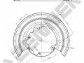 Brake disk protector DCD0115_4