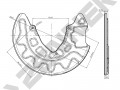 Brake disk protector DCD0118_4