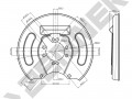 Brake disk protector DCD0133_4