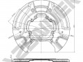 Brake disk protector DCD0152_4