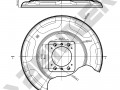 Brake disk protector DCD0157_4