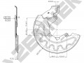 Brake disk protector DCD0164_4