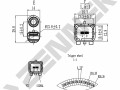 ABS sensor DAS0148_5