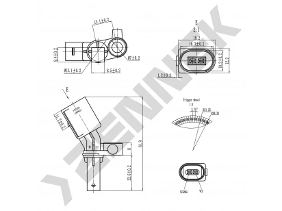 ABS sensor DAS0113