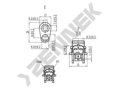 ABS sensor DAS0186