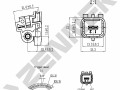 ABS sensor DAS0144_5