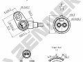 ABS sensor DAS0599_5