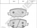 Brake pads DBP1636_4
