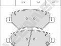 Brake pads DBP1641_4