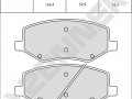 Brake pads DBP1642_4