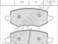 Brake pads DBP1644_4