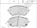 Brake pads DBP1647_4