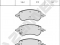 Brake pads DBP1650_4