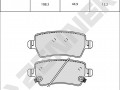 Brake pads DBP1654_4