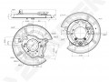 Brake disk protector DCD0522_4
