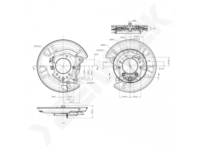Brake disk protector DCD0513