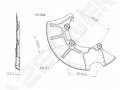 Brake disk protector DCD0445_4