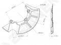 Brake disk protector DCD0444_4