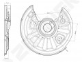 Brake disk protector DCD0441_4
