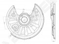 Brake disk protector DCD0440_4