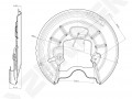 Brake disk protector DCD0408_4