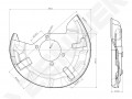 Brake disk protector DCD0392_4
