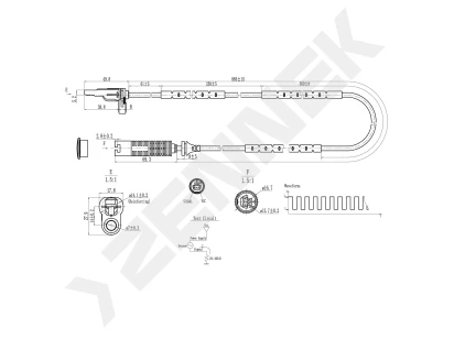 ABS sensor DAS0804