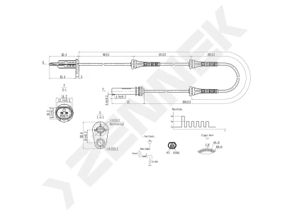 ABS sensor DAS0824