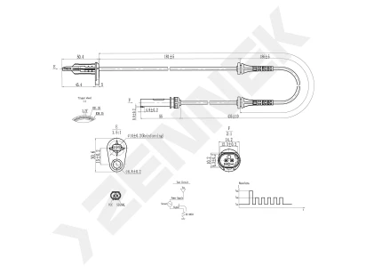 ABS sensor DAS0813