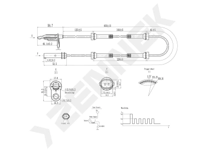 ABS sensor DAS0816