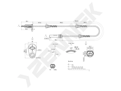 ABS sensor DAS0798