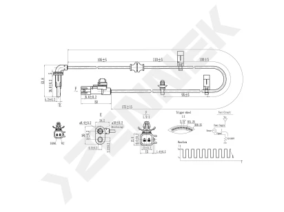 ABS sensor DAS0792