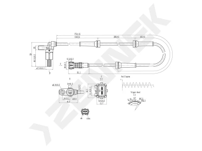 ABS sensor DAS0829