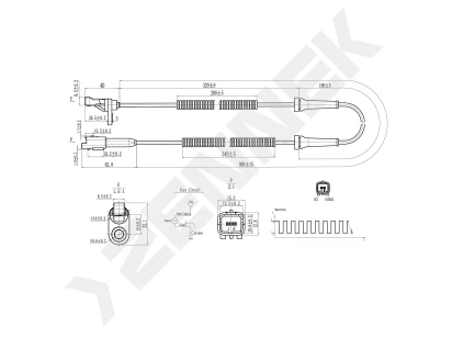 ABS sensor DAS0833