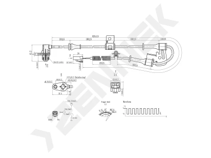 ABS sensor DAS0789