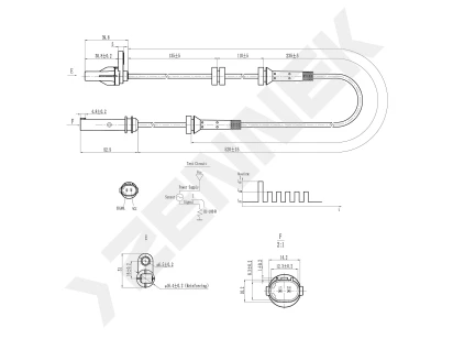 ABS sensor DAS0806