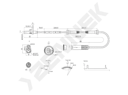 ABS sensor DAS0825