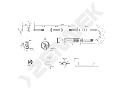 ABS sensor DAS0811