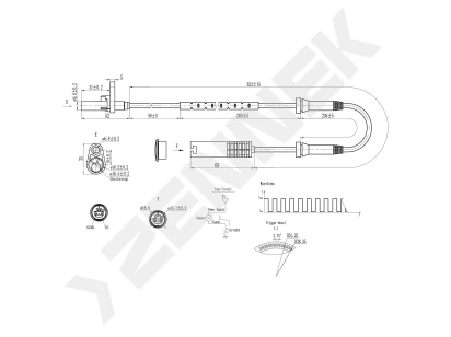 ABS sensor DAS0801