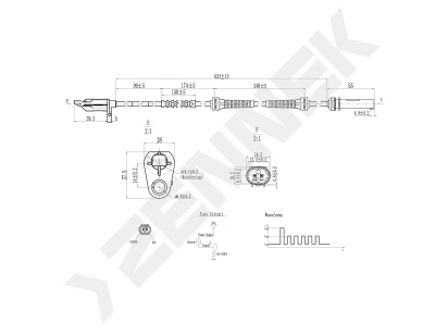 ABS sensor DAS0810