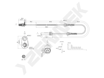 ABS sensor DAS0821