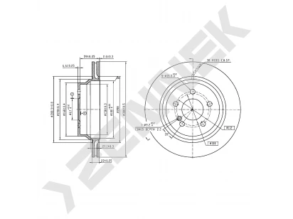 Brake disk DBD0793