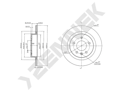 Brake disk DBD1983