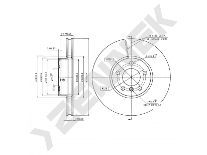 Brake disk DBD0881