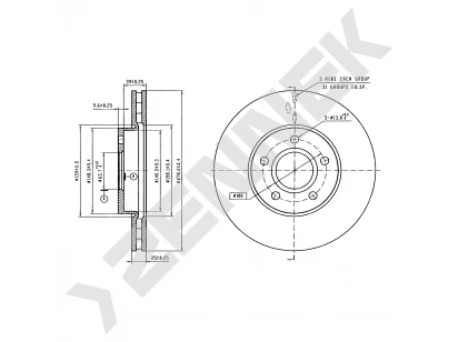 Brake disk DBD0948