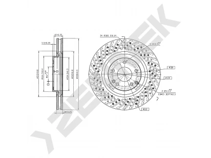 Brake disk DBD0490