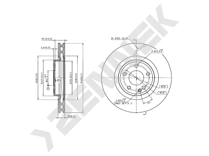 Brake disk DBD0538