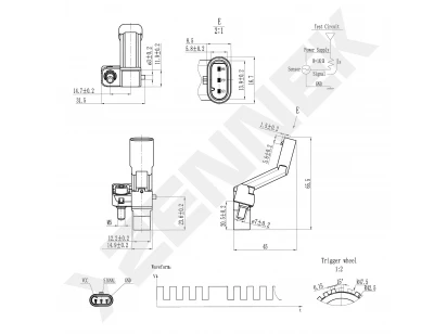 Сrankshaft position sensor DCS0413
