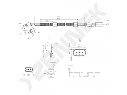 Camshaft position sensor DCS0409