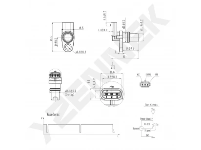 Camshaft position sensor DCS0408